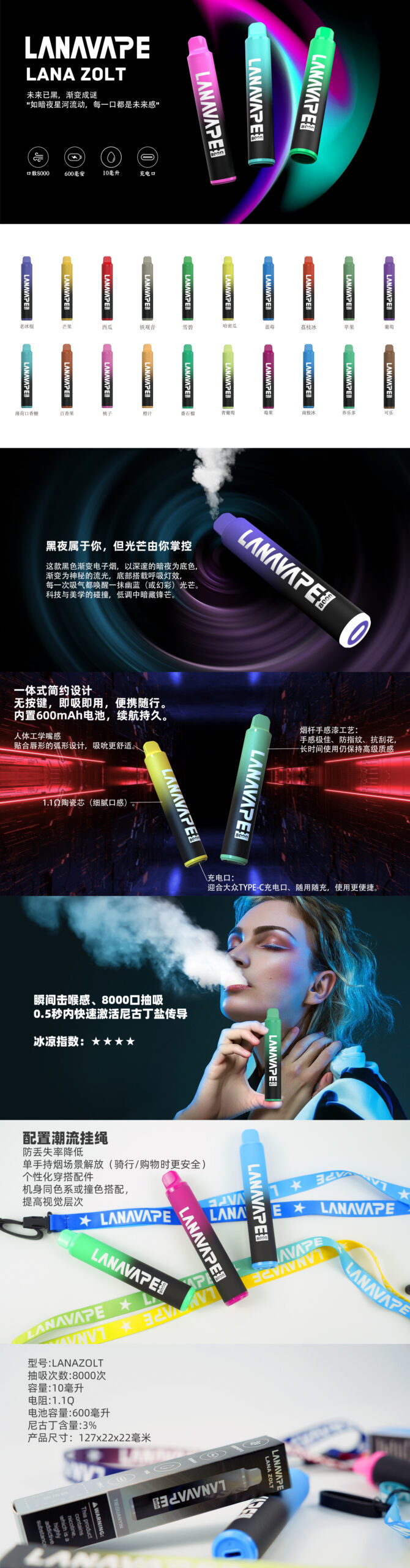 微信图片_20250421233329 LANA ZOLT抛弃式8000口一次性✨可充電🔋超大容量👍時尚單品🔥活動【 8送1】